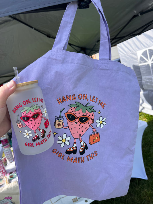 “Girl Math This” | Libby Glass Can