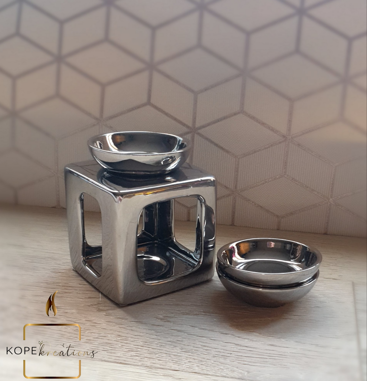 Milan Trio Wax Burner - Kope Kreations