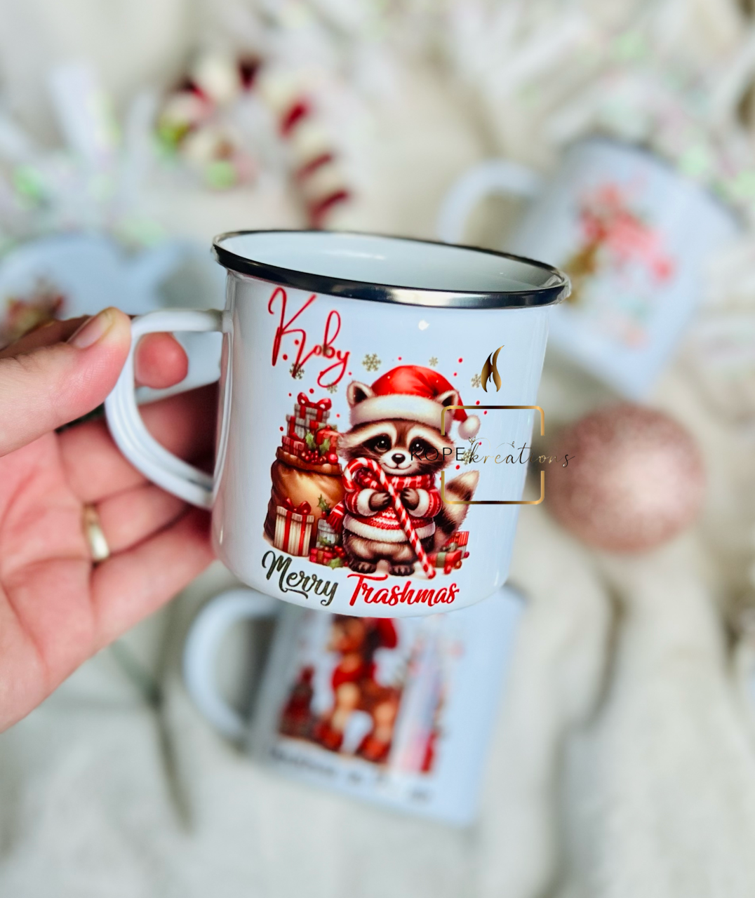 Children’s Christmas mug.