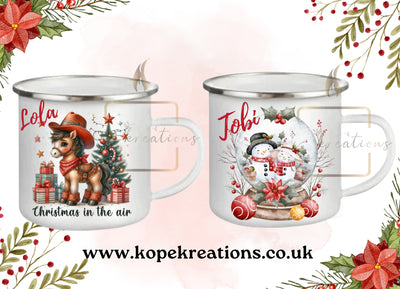 Children’s Christmas mug.