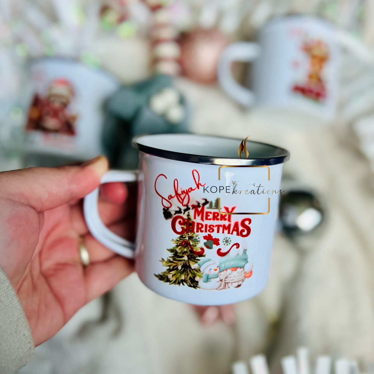 Children’s Christmas mug.
