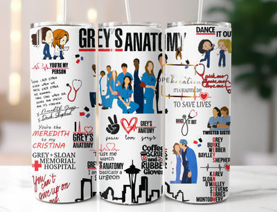 Grey’s 20oz Stainless Steel Tumbler